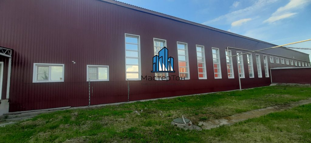 Монтаж солнцезащитной пленки завод Старицкий молочник